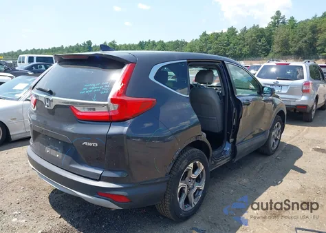 2017 Honda Cr-V Ex-L/Ex-L Navi from USA, damaged, VIN 5J6RW2H83HL024356